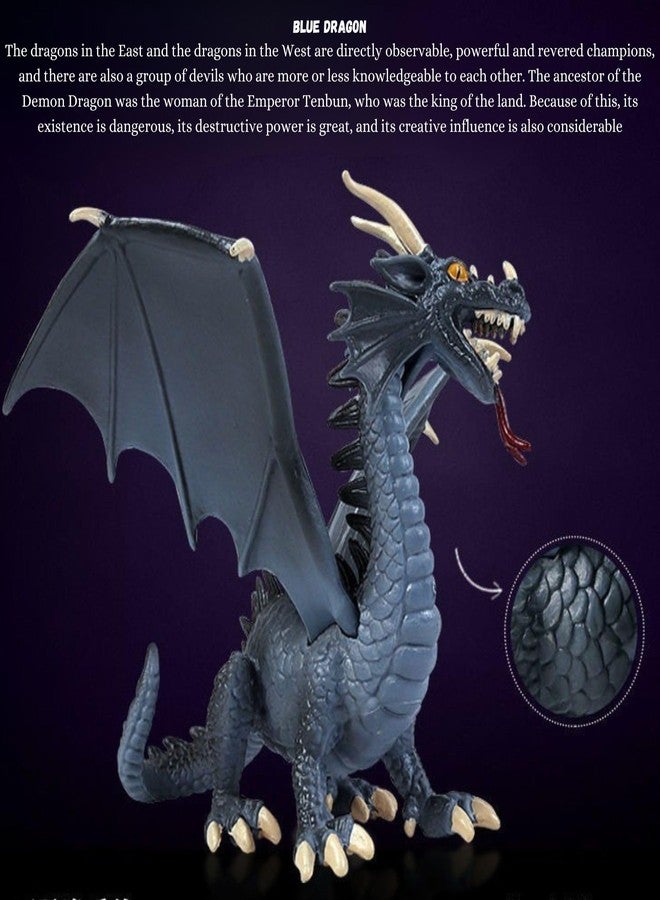 Mallexo 3D Flying Dragon Dinosaur Toys for Kids Realistic Dinosaurs Figure Playset Item Learning & Educational Dino World Dragons Toys for Girls & Boys Animal Action Figurine Birthday Gift - Image 5